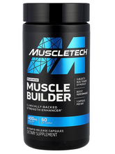 Cargar imagen en el visor de la galería, MuscleTech, Platinum Muscle Builder, 400 mg, 60 cápsulas de liberación rápida
