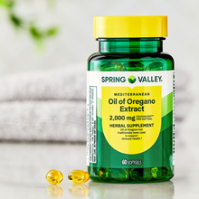 Cargar imagen en el visor de la galería, Aceite de orégano, 2000 mg, Spring Valley, 60 softgels
