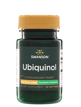 Cargar imagen en el visor de la galería, Ubiquinol 200 mg, Swanson, 30 cápsulas blandas
