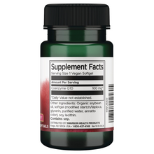 Cargar imagen en el visor de la galería, Coenzima Q10 (CoQ10) Swanson 100 mg, 50 Cápsulas Blandas Veganas | Apoyo a la Salud Cardiovascular, Energía Celular, Sistema Nervioso y Protección Antioxidante
