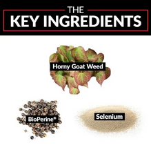 Cargar imagen en el visor de la galería, Horny Goat Weed, 750 mg , Force Factor, Aumenta la libido, 60 Cápsulas
