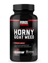 Cargar imagen en el visor de la galería, Horny Goat Weed, 750 mg , Force Factor, Aumenta la libido, 60 Cápsulas
