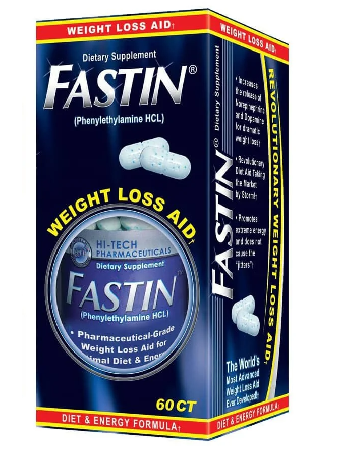Fastin, pastillas de dieta, 60 tabletas
