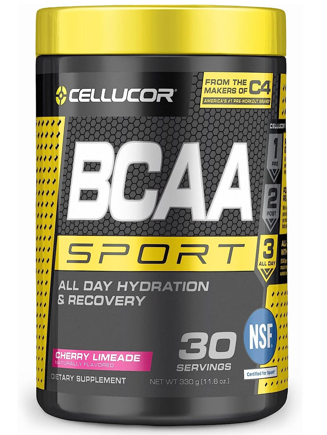 BCAA para hidratación y recuperación rápida, sin azúcar ni carbohidratos, 30 servicios