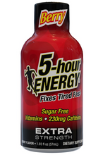Cargar imagen en el visor de la galería, 5 HOUR ENERGY: Energía al instante que perdura por 5 horas o más, elimina el cansancio, potencia tu cuerpo y enfoca tu mente

