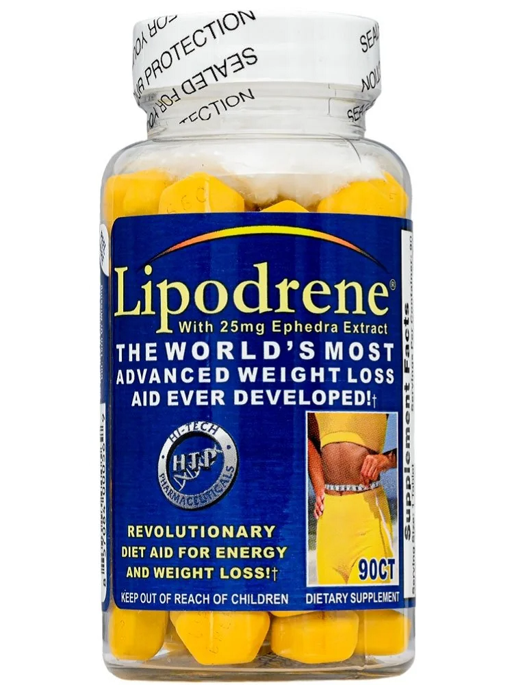 Lipodrene el mas avanzado quemador de grasa, 90 tabletas