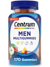 Cargar imagen en el visor de la galería, Centrum para hombres, 170 gomitas multivitaminico
