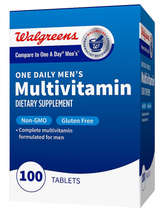 Cargar imagen en el visor de la galería, Multivitamínico para hombre, Walgreens, 100 tabletas
