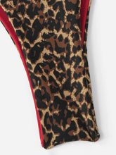 Cargar imagen en el visor de la galería, Bikini de leopardo con tanga
