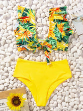 Cargar imagen en el visor de la galería, Bikini Con Estampado Tropical
