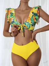 Cargar imagen en el visor de la galería, Bikini Con Estampado Tropical
