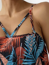 Cargar imagen en el visor de la galería, Sets de bikini Volante Tropical Bohemio
