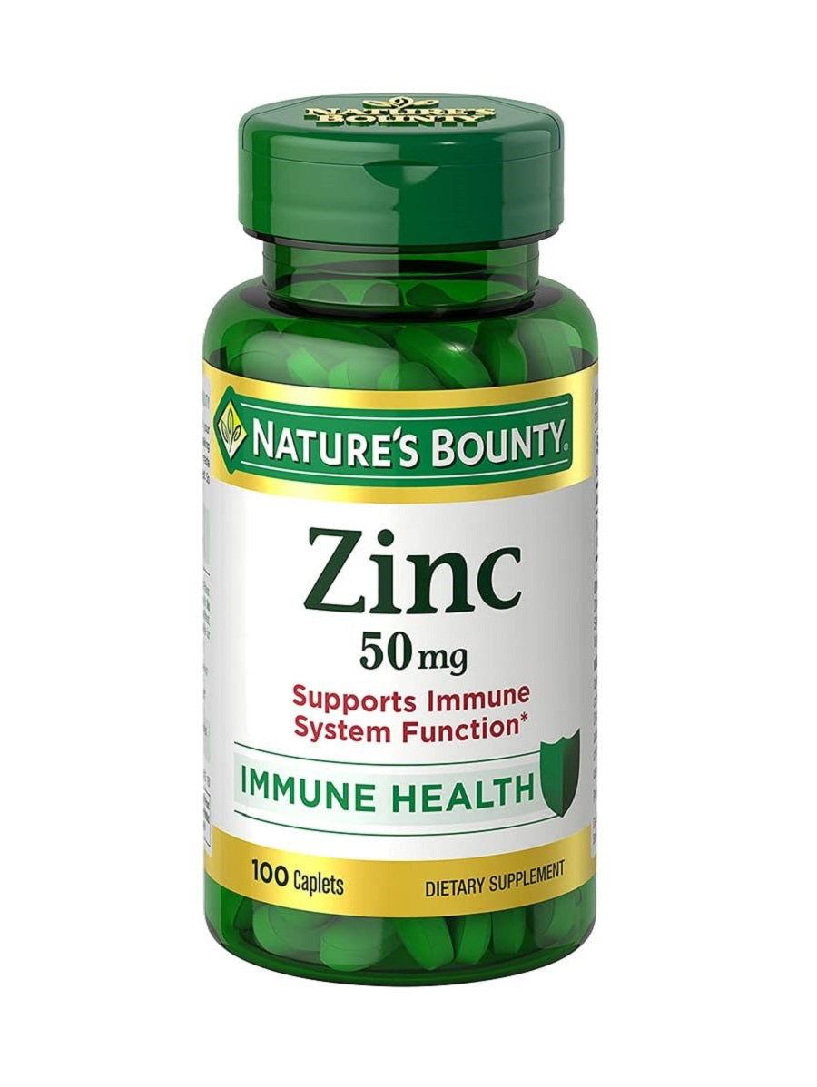 ZINC : Suplemento más consumido durante la pandemia debido a su función pro sistema inmunológico. Varios tamaños disponibles