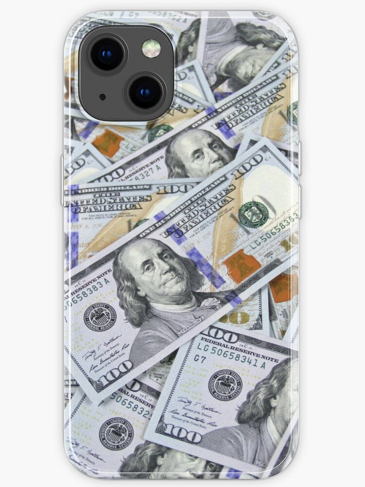 Cover para iPhone estilo dolares: disponible desde iPhone 7 Plus hasta iPhone 13 Pro Max✅️