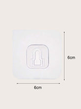 Cargar imagen en el visor de la galería, Ganchos autoadhesivos transparentes (Paquete de 4)
